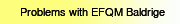Problems with EFQM Baldrige